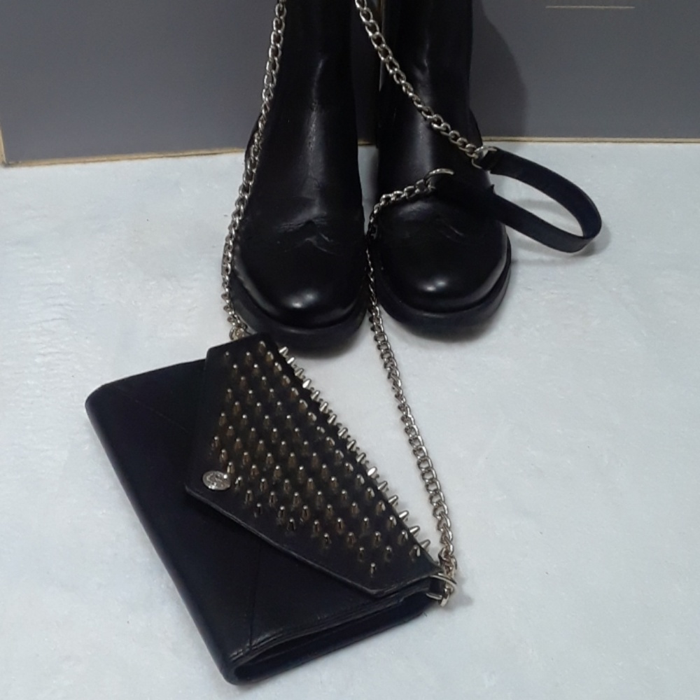 Rebecca Minkoff - Crossbody Black  Leather Bag